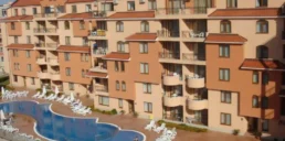 Однокімнатна квартира у комплексі Kasandra Aparthotel - Сонячний берег, Болгарія