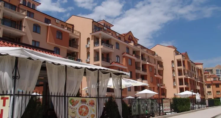 Однокімнатна квартира у комплексі Kasandra Aparthotel - Сонячний берег, Болгарія