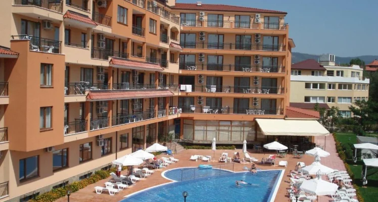Однокімнатна квартира у комплексі Happy Aparthotel - Сонячний берег, Болгарія