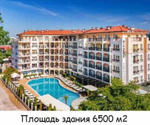Продажа отеля площадью 6500 кв м Солнечный берег, Болгария